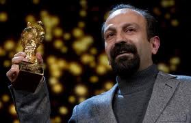 Director Asghar Farhadi Accepts Golden Bear Award
