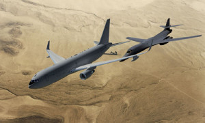 KC-135 Aerial Refueling 