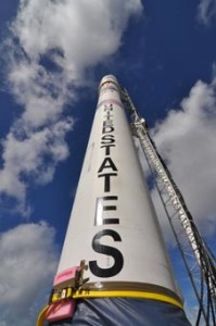 Glory Satellite atop an Taurus XL rocket 