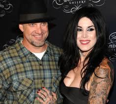 Kat Von D and Jesse James