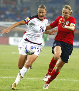 Abby Wambach USA Soccer Womens team - FIFA World Cup Opens Today