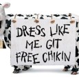 <!-- AddThis Sharing Buttons above -->
                <div class="addthis_toolbox addthis_default_style " addthis:url='http://newstaar.com/chick-fil-a-offers-free-combo-meals-for-cow-appreciation-day/353808/'   >
                    <a class="addthis_button_facebook_like" fb:like:layout="button_count"></a>
                    <a class="addthis_button_tweet"></a>
                    <a class="addthis_button_pinterest_pinit"></a>
                    <a class="addthis_counter addthis_pill_style"></a>
                </div>According to Chick-fil-A, today is Cow Appreciation Day. Any patron fully dressed like a cow will receive a free combo meal. If you come partially dressed you will receive a free entree. The restaurant franchise chain has long been known for its “crazy cow” marketing […]<!-- AddThis Sharing Buttons below -->
                <div class="addthis_toolbox addthis_default_style addthis_32x32_style" addthis:url='http://newstaar.com/chick-fil-a-offers-free-combo-meals-for-cow-appreciation-day/353808/'  >
                    <a class="addthis_button_preferred_1"></a>
                    <a class="addthis_button_preferred_2"></a>
                    <a class="addthis_button_preferred_3"></a>
                    <a class="addthis_button_preferred_4"></a>
                    <a class="addthis_button_compact"></a>
                    <a class="addthis_counter addthis_bubble_style"></a>
                </div>