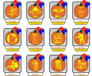Free Pumpkin Carving Templates for Halloween