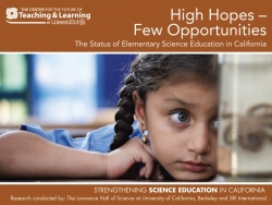 New Report Examines Science Education in California Elementary Schools 