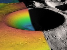 Ice Found in Moon Crater by NASA Spacecraft