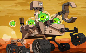 New Angry Birds Mars Update to Angry Birds Space Released by Rovio / NASA
