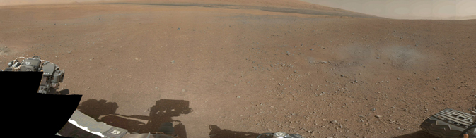 Curiosity Mars Rover Sends Back First 360-degree Color Panorama of Gale Crater