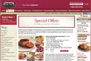 Omaha Steaks Announces 62% Holiday Shopping Sale plus a Free Turkey black friday