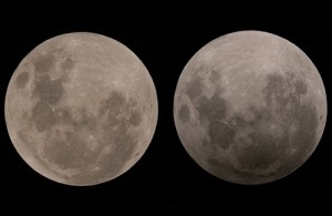 Lunar Eclipse of the Moon Unnoticed by Many Due to its Subtlety