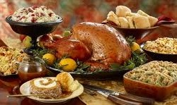 Online Thanksgiving Recipes include Turkey, Pumpkin Pie, Stuffing and Green Bean Casserole