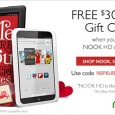 <!-- AddThis Sharing Buttons above -->
                <div class="addthis_toolbox addthis_default_style " addthis:url='http://newstaar.com/bn-nook-hd-valentines-day-gift-promo-includes-free-30-gift-card/357152/'   >
                    <a class="addthis_button_facebook_like" fb:like:layout="button_count"></a>
                    <a class="addthis_button_tweet"></a>
                    <a class="addthis_button_pinterest_pinit"></a>
                    <a class="addthis_counter addthis_pill_style"></a>
                </div>Looking for a good Valentine’s Day gift idea? A new sale promotion from Barnes & Noble may provide the answer. As part of a Valentines promotion the company is offering a deal on the popular Nook HD tablet, including a free gift card. According to […]<!-- AddThis Sharing Buttons below -->
                <div class="addthis_toolbox addthis_default_style addthis_32x32_style" addthis:url='http://newstaar.com/bn-nook-hd-valentines-day-gift-promo-includes-free-30-gift-card/357152/'  >
                    <a class="addthis_button_preferred_1"></a>
                    <a class="addthis_button_preferred_2"></a>
                    <a class="addthis_button_preferred_3"></a>
                    <a class="addthis_button_preferred_4"></a>
                    <a class="addthis_button_compact"></a>
                    <a class="addthis_counter addthis_bubble_style"></a>
                </div>