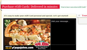 Papa John’s makes Father’s Day Gift giving easy with Online e-gift card