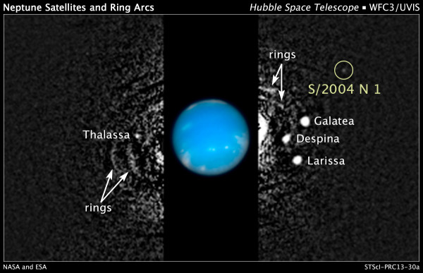 New Neptune Moon Discovered by Hubble Space Telescope