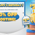<!-- AddThis Sharing Buttons above -->
                <div class="addthis_toolbox addthis_default_style " addthis:url='http://newstaar.com/ultra-cheap-web-hosting-and-domain-names-with-50-off-anniversary-sale/358861/'   >
                    <a class="addthis_button_facebook_like" fb:like:layout="button_count"></a>
                    <a class="addthis_button_tweet"></a>
                    <a class="addthis_button_pinterest_pinit"></a>
                    <a class="addthis_counter addthis_pill_style"></a>
                </div>For those looking to save with cheap web hosting or domain name registration, a one-day only 50% off sale may be just the thing. The single day sale event takes place on Tuesday October 22, running from morning until midnight central time. The big sale […]<!-- AddThis Sharing Buttons below -->
                <div class="addthis_toolbox addthis_default_style addthis_32x32_style" addthis:url='http://newstaar.com/ultra-cheap-web-hosting-and-domain-names-with-50-off-anniversary-sale/358861/'  >
                    <a class="addthis_button_preferred_1"></a>
                    <a class="addthis_button_preferred_2"></a>
                    <a class="addthis_button_preferred_3"></a>
                    <a class="addthis_button_preferred_4"></a>
                    <a class="addthis_button_compact"></a>
                    <a class="addthis_counter addthis_bubble_style"></a>
                </div>
