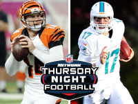 Bengals vs. Dolphins: How to Watch Thursday Night Football Online Live