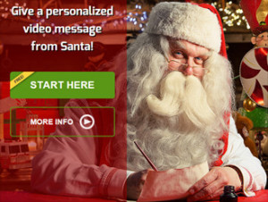 Online Site Lets You Send Free Personal Video Message from Santa to Your Children