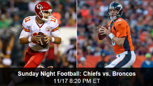 Watching Chiefs vs. Broncos on NBC Sunday Night Football Live Online is Free and Easy