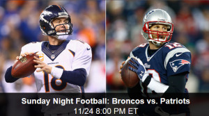 Watching Patriots vs. Broncos on NBC Sunday Night Football Live Online is Free and Easy