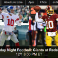 <!-- AddThis Sharing Buttons above -->
                <div class="addthis_toolbox addthis_default_style " addthis:url='http://newstaar.com/watching-giants-vs-redskins-on-nbc-sunday-night-football-live-online-is-free-and-easy/359232/'   >
                    <a class="addthis_button_facebook_like" fb:like:layout="button_count"></a>
                    <a class="addthis_button_tweet"></a>
                    <a class="addthis_button_pinterest_pinit"></a>
                    <a class="addthis_counter addthis_pill_style"></a>
                </div>Division rivals meet tonight as the New York Giants play the Washington Redskins on NBC Sunday Night Football. Not going to be home to watch the game tonight – not to worry. Thanks to a live video stream from NBC sports, you can watch Sunday […]<!-- AddThis Sharing Buttons below -->
                <div class="addthis_toolbox addthis_default_style addthis_32x32_style" addthis:url='http://newstaar.com/watching-giants-vs-redskins-on-nbc-sunday-night-football-live-online-is-free-and-easy/359232/'  >
                    <a class="addthis_button_preferred_1"></a>
                    <a class="addthis_button_preferred_2"></a>
                    <a class="addthis_button_preferred_3"></a>
                    <a class="addthis_button_preferred_4"></a>
                    <a class="addthis_button_compact"></a>
                    <a class="addthis_counter addthis_bubble_style"></a>
                </div>