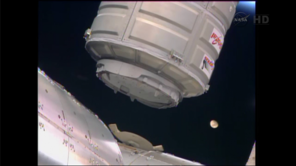 Orbital Sciences' Cygnus Spacecraft Docks with ISS to Resupply the Space Station