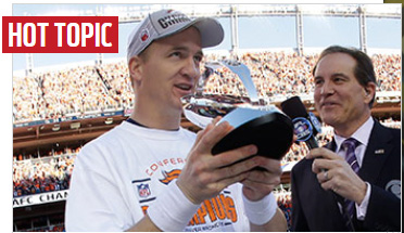 Peyton Manning – Denver Broncos Headed to the Super Bowl as AFC Champions