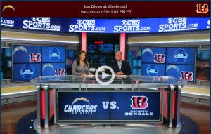 Watch Bengals vs. Chargers AFC Wildcard Game Online via Live Free Video Stream from CBS Sports