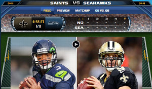 Watch Saints vs. Seahawks NFC Playoff Game Online via Live Video Stream