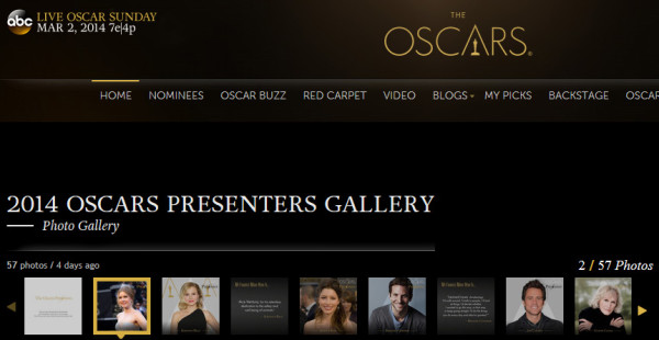2014 Oscar Awards on Sunday – List of Presenters Revealed for Fans