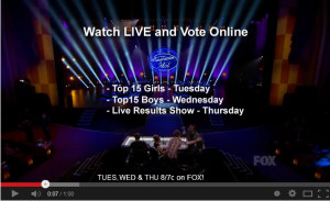 Watch American Idol Online – Live Shows begin as Top Boys & Girls Perform for Your Votes