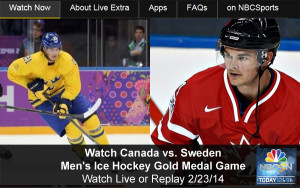 Watch Olympic Hockey Online – Canada vs. Sweden Men’s Gold Medal Game - Free Live and Replay Video Streams