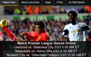 Watch Premier League Online – Free Live and Replay Video Stream – 4 Matches on Sunday 2/23
