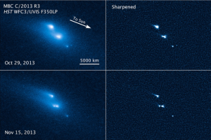 Hubble Telescope Captures Dramatic Images of Asteroid Disintegration 