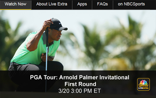 Watch Online: Bay Hill Arnold Palmer Invitational - Live Video Stream of PGA Tournament