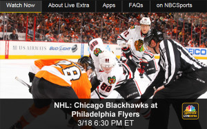 Watch Live Online: NHL Chicago Blackhawks vs. Philadelphia Flyers 