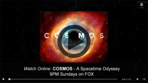 Watch Online Video: COSMOS Second New Episode Airs Tonight on FOX