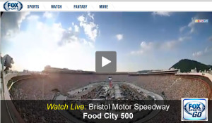 Watch Food City 500 Online – Live NASCAR Video Stream - Bristol Motor Speedway