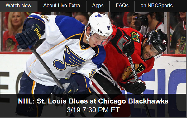 Watch Chicago Blackhawks vs. St. Louis Blues Online Live NHL Video Stream