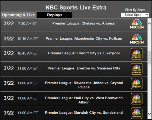 Watch Live: Premier League Online Free Video Stream and Replay all Matches Saturday