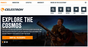 Telescope Manufacturer Celestron® Launches New Website to Help Drive Sales and Customer Service