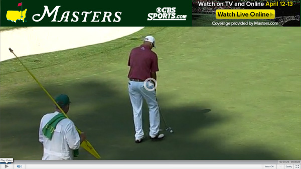 Watch Live: 2014 Masters Online Video Stream from CBS Sports continues with 3rd Round Play