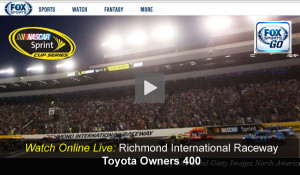 Watch NASCAR Online – Free Live Video Stream from Richmond of Sprint Cup Toyota Owners 400