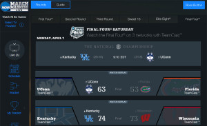Watch NCAA Championship Online – Kentucky vs. UConn in Men’s Basketball Final