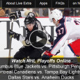 <!-- AddThis Sharing Buttons above -->
                <div class="addthis_toolbox addthis_default_style " addthis:url='http://newstaar.com/watch-nhl-playoffs-online-columbus-pittsburgh-montreal-tampa-bay-and-dallas-anaheim-game-1-live-video-streams/3510522/'   >
                    <a class="addthis_button_facebook_like" fb:like:layout="button_count"></a>
                    <a class="addthis_button_tweet"></a>
                    <a class="addthis_button_pinterest_pinit"></a>
                    <a class="addthis_counter addthis_pill_style"></a>
                </div>The 2014 NHL quarterfinal playoffs get started tonight to the delight of hockey fans across North America. For three teams playing Game 1 tonight, fans can catch the action through NBCSN and CNBC. What’s more, mobile fans can watch the NHL playoff games online via […]<!-- AddThis Sharing Buttons below -->
                <div class="addthis_toolbox addthis_default_style addthis_32x32_style" addthis:url='http://newstaar.com/watch-nhl-playoffs-online-columbus-pittsburgh-montreal-tampa-bay-and-dallas-anaheim-game-1-live-video-streams/3510522/'  >
                    <a class="addthis_button_preferred_1"></a>
                    <a class="addthis_button_preferred_2"></a>
                    <a class="addthis_button_preferred_3"></a>
                    <a class="addthis_button_preferred_4"></a>
                    <a class="addthis_button_compact"></a>
                    <a class="addthis_counter addthis_bubble_style"></a>
                </div>