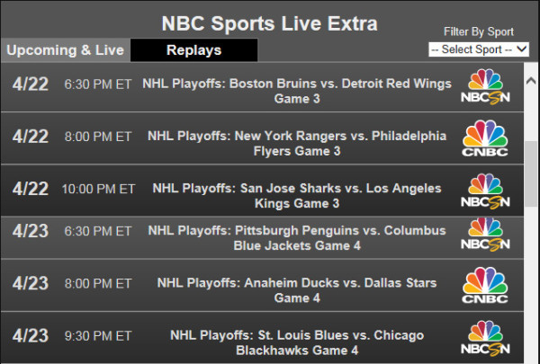 watch-online-2014-nhl-playoffs-boston-detroit-rangers-flyers-kings-sharks-ducks-blackhawks-penguins