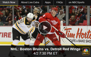 Watch Live Online: NHL Boston Bruins vs. Detroit Red Wings – Part 1 of a Double Header