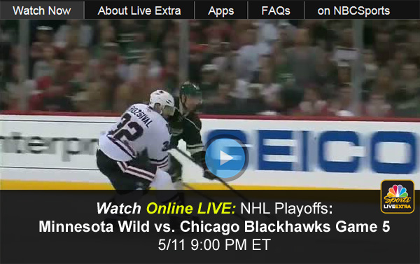 Blackhawks vs Wild: Watch NHL Playoff Game Online via Live Video Stream of Chicago and Minnesota