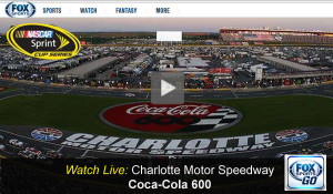 Watch NASCAR Coca-Cola 600 Online – Free Live Video Stream from Charlotte Motor Speedway