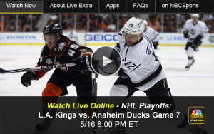 Watch Kings-Ducks Online: NHL Playoff Game 7 Western Conference Live Video Stream