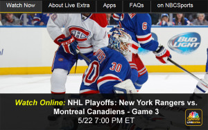 Watch Rangers-Canadiens Online in NHL Playoffs via Live Video Stream