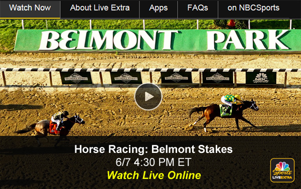 Watch Belmont Stakes Online - Free Live Video of Horse Racing Triple Crown from NBC Sports